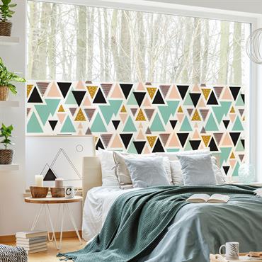 Film Occultant triangles scandinaves xl 40X200cm