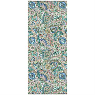 Toile outdoor de chaise longue amovible imprimé indien lagon
