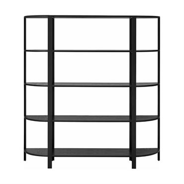 Etagère 173x185 noire Omni - AYTM
