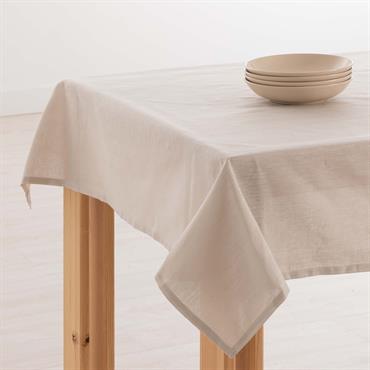 Nappe en lin Gris 300x150