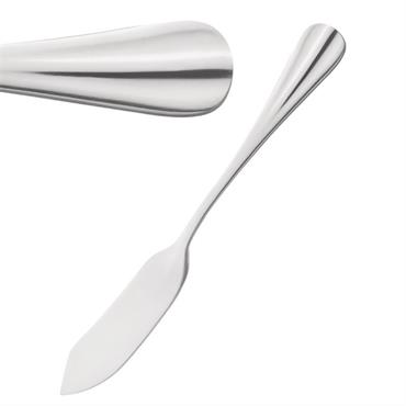 Couteaux à poisson pour restaurant en inox lot de 12 baguette amefa