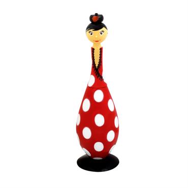 Distributeur de savon liquide  Rouge TPR 7 x 0 x 24 cm