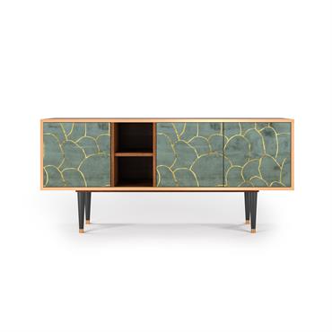 Personne ne sait ce que cachent ces portes. C'est pourtant quelque chose d'important et d'essentiel. Dimensions : 150 x 69 x 41 cm Matériau du corps : aggloméré mélaminé avec ...