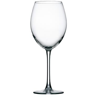 Lot de 12 verres à vin en verre transparent 550 ml