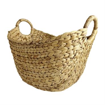 Panier beige en métal
