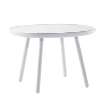 Table basse blanche 64 cm Naïve - Emko