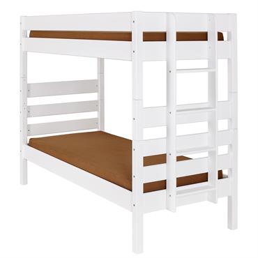 Description :  Craquez pour ce lit superposé Aniba, modulable selon vos envies et votre espace, ce lit peut aussi bien être monté en lit superposé, ou en deux lits ...