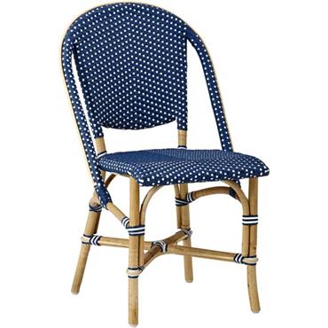 Chaise de bistrot bleue Sofie - Sika Design