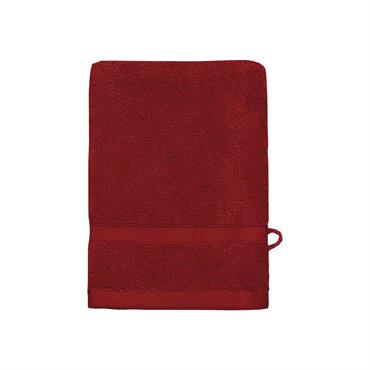 Lot de 3 gants de toilette 600 g/m²  cardinal 16x22 cm