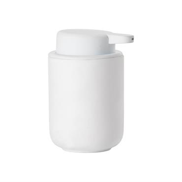 Distributeur de savon en argile blanc