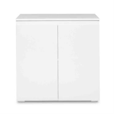 Commode effet bois blanc