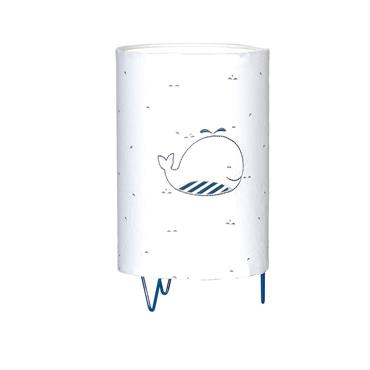 Luminaire en coton blanc