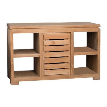 Meuble sous vasque de salle de bain en teck L120cm