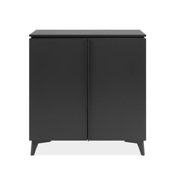 Buffet 2 portes L88 cm - Gris Anthracite