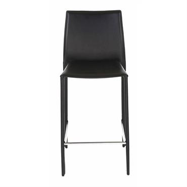 Chaise plan de travail noire Boréale