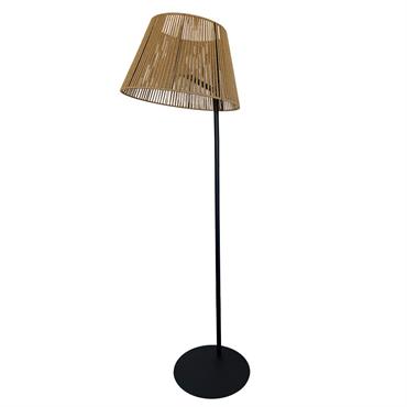 Lampadaire sans fil Corde Noir H170cm