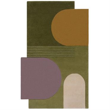Optez pour un design contemporain dans votre maison avec notre nouveau tapis en laine FORMAL.Sa forme unique et tendance ainsi que ses coloris ajouteront une touche moderne à n'importe quel ...