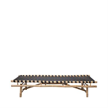 LIO - Bain de soleil daybed bambou noir