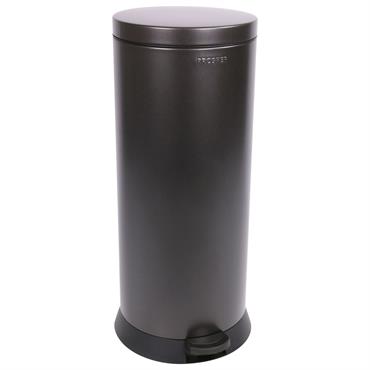 Poubelle de cuisine 30L ronde à pédale - Fabrication Française - Produit certifié Origine France Garantie - Contenance : 30L  - Volume sac conseillé : 50L  - Dimensions ...