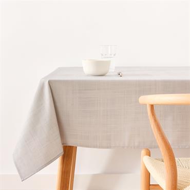 Nappe anti-taches gris 200x155 cm
