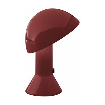 Lampe en résine rouge 22 x 28 cm Elmetto - Martinelli Luce