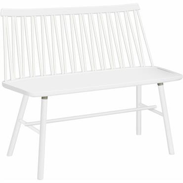 Banc en bouleau blanc ZigZag - Hans K
