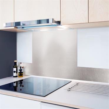 Crédence adhésive en aluminium cuisine - 2x