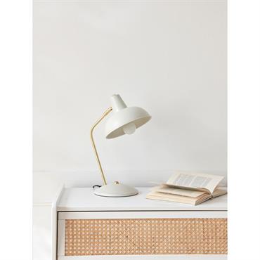 Lampe rétro ivoire