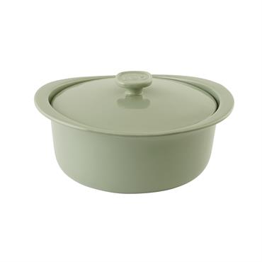 Le plat rond couvert est parfait pour la cuisson lente d'un plat. Prenez votre temps pour faire mijoter une pièce de bœuf ou d'agneau, ajoutez vos légumes et herbes préférés ...