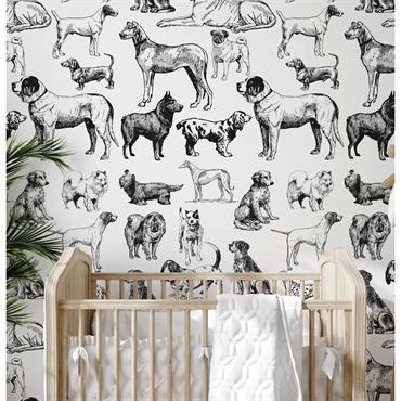 Papier Peint Chiens
