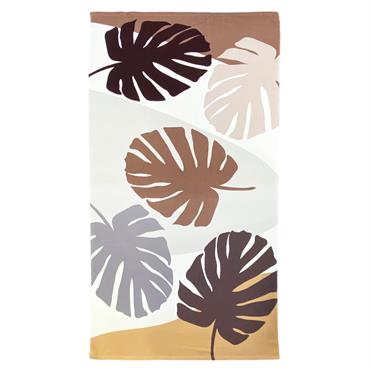 Serviette de plage microfibre Mindil 90x170cm beige