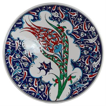 Ces assiettes artisanales sont à voaction décorative ou à usage de vaisselle. Elles sont décorées de motifs traditionnels des céramiques ... Domozoom