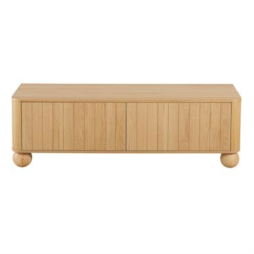Ce meuble TV 2 portes lignes gravées NUMBAT est à la fois fonctionnel et esthétiquement agréable.Les lignes gravées créent un motif subtil qui apporte une dimension visuelle et qui se ...