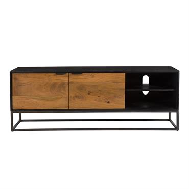 Description : Vous cherchez du mobilier esthétique et fonctionnel ? Vous allez adorer notre meuble TV Jakson 2 portes 2 niches, nouveauté de notre collection Indus.Sobre et épuré, notre meuble TV ...