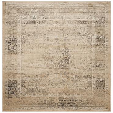 Remontez dans le temps avec un tapis miteux chic et romantique au look vintage. Bien que son motif de médaillon Tabriz soit ancien, ce tapis bleu pâle aux touches de ...
