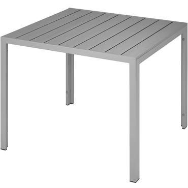 Notre table de jardin carrée tectake est polyvalente : ses lignes épurées et son design moderne vous raviront à l'intérieur (dans votre cuisine, votre salon ou votre véranda) comme à ...