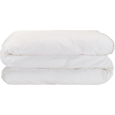 Housse de couette en percale de coton 120 fils/cm2. Optez pour la housse de couette ezio pour profiter d'une chambre lumineuse et d'un lit plein de fraîcheur. D'un blanc immaculé, ...