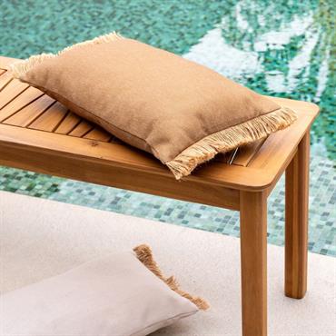 Coussin de jardin 30x50cm - jaune alepZAIDA