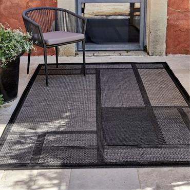 Cliquez pour agrandir et passer en diaporama Tapis intérieur et extérieur - gris foncé 160x230cmLIV