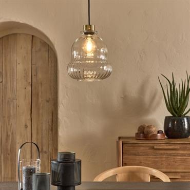 Suspension électrifiée en verre D24