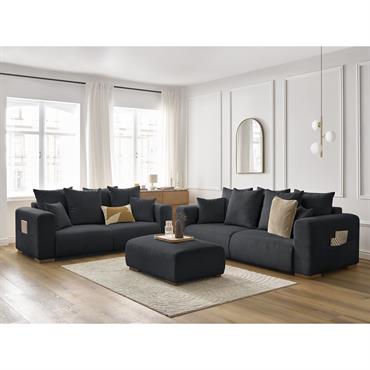La collection Sublimez votre salon avec la nouvelle création originale BOBOCHIC : la collection SIDONIE. Inspirés d'un style moderne, les canapés SIDONIE vous proposent un mariage parfait entre design et ...