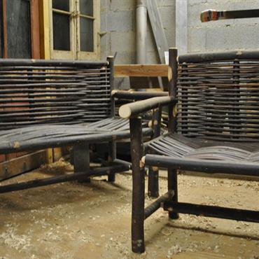 Fauteuil et Banc Cluny 