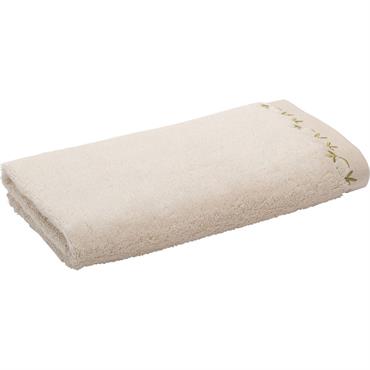 Serviette de toilette en coton - beige 50x100cmMELINA