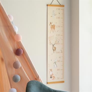 Toise murale motifs forêt - beigeSUZY