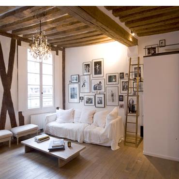 Belle Rénovation d'un petit appartement à Paris 4 
