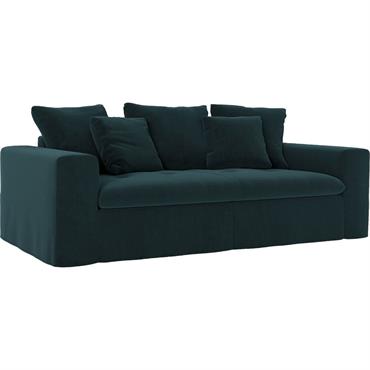 Confort et élégance. Laissez vous séduire par le charme du canapé elea, un meuble pensé pour sublimer votre salon. Ce canapé 3 places fixe allie à la fois esthétisme et ...