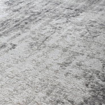 Tapis vintage tissé jacquard gris 155x230