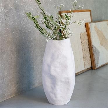 Cliquez pour agrandir et passer en diaporama Vase contemporain en aluminium H37