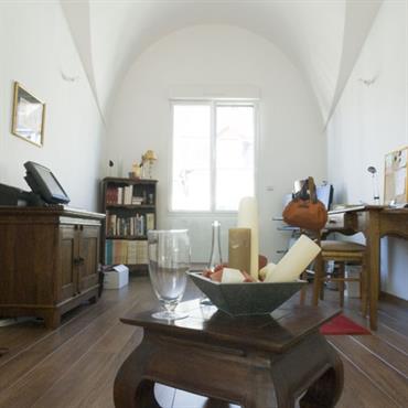 Bureau/salon avec voutes 