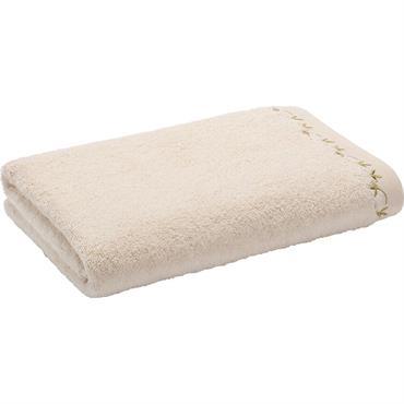 Drap de douche en coton - beige 70x140cmMELINA